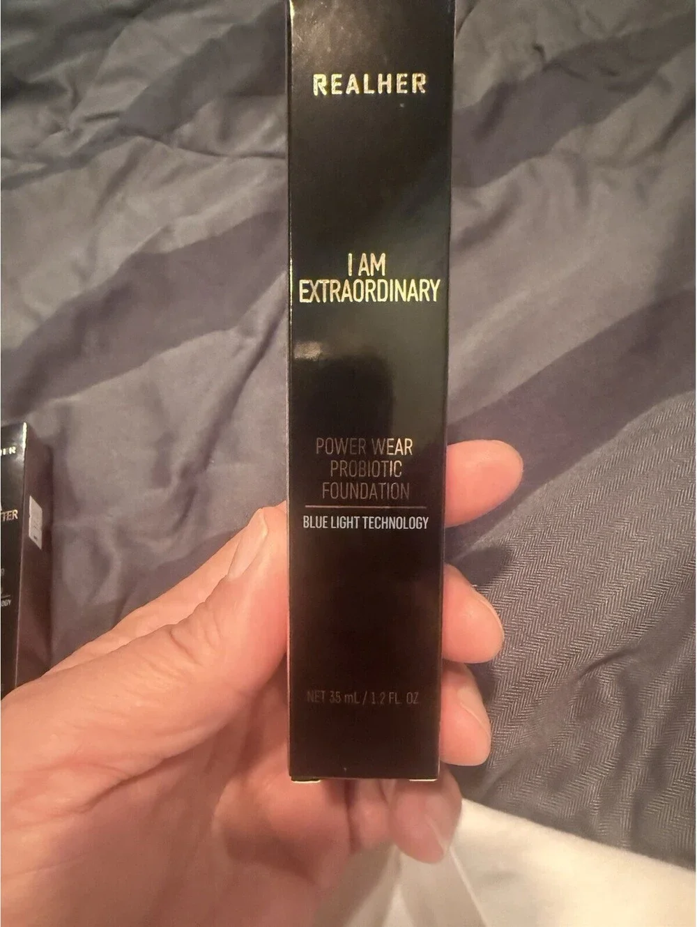 Realher I Am Extraordinary PowerWear Probiotic Foundation ~Porcelain 1.2oz BNIB